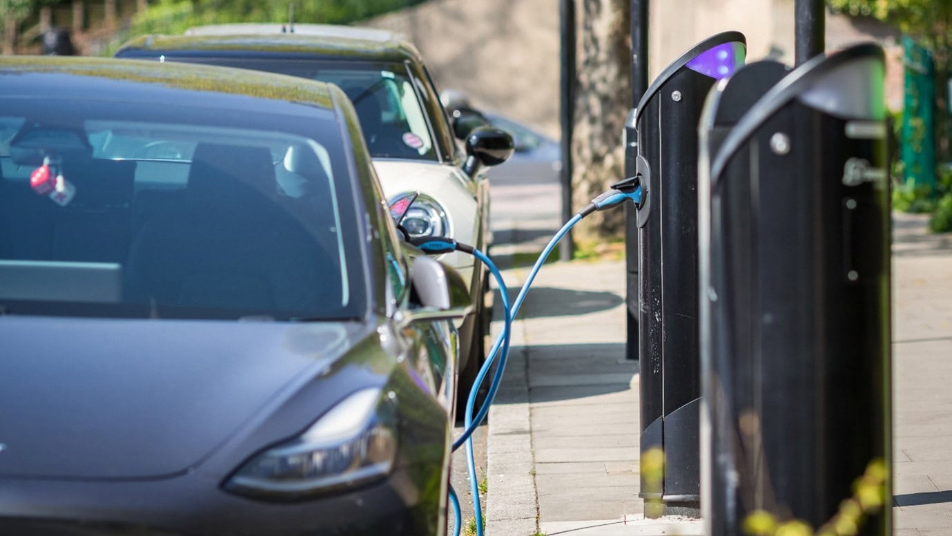 Electric car rental. Image by Hertz